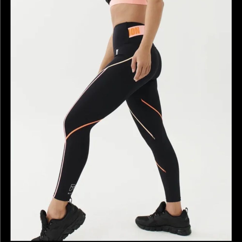 P.E Nation Double Cross Legging In Black Women’s Size M